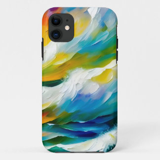 Ein dynamisches Bild eines stürmischen Meeres. Case-Mate iPhone Hülle