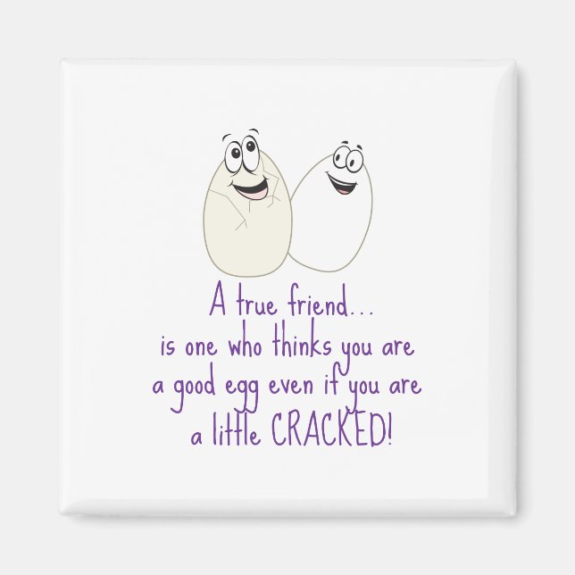 Ein echter Freund Magnet (Vorne)