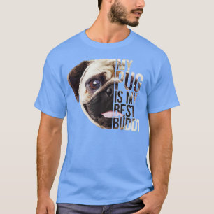 Ein echter Freund MOPS MOPS spendet Hund Lover T-Shirt
