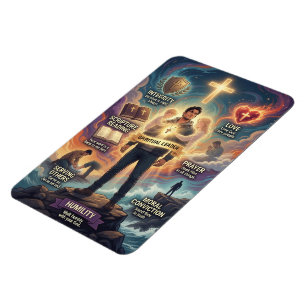 Ein echter Mann spirituell  Magnet