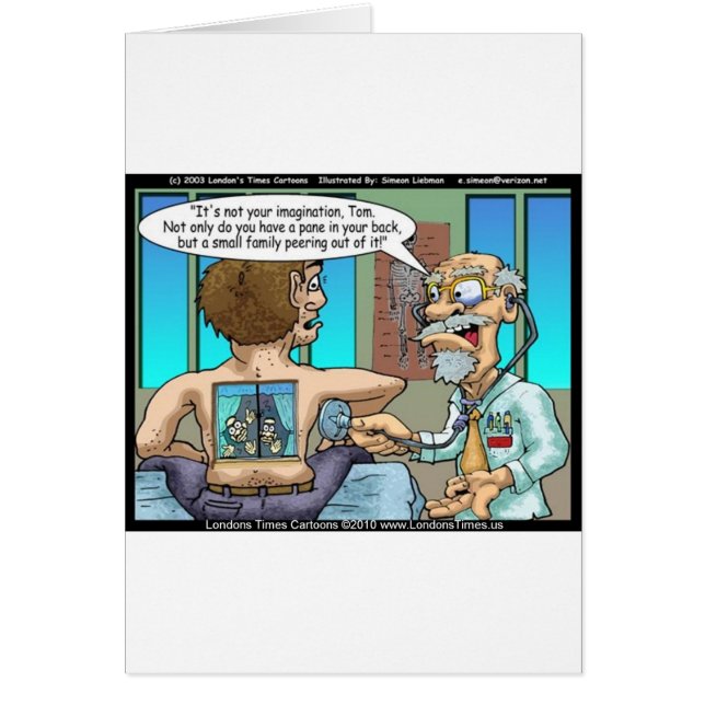 Ein echter Rückenschmerz Funny T-Shirts Tasse & Ge (Vorne)