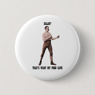 Ein echter übermäßig männlicher Mann Button