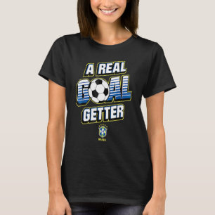 Ein echtes Ziel, um Brasil Futbols Long T-Shirt