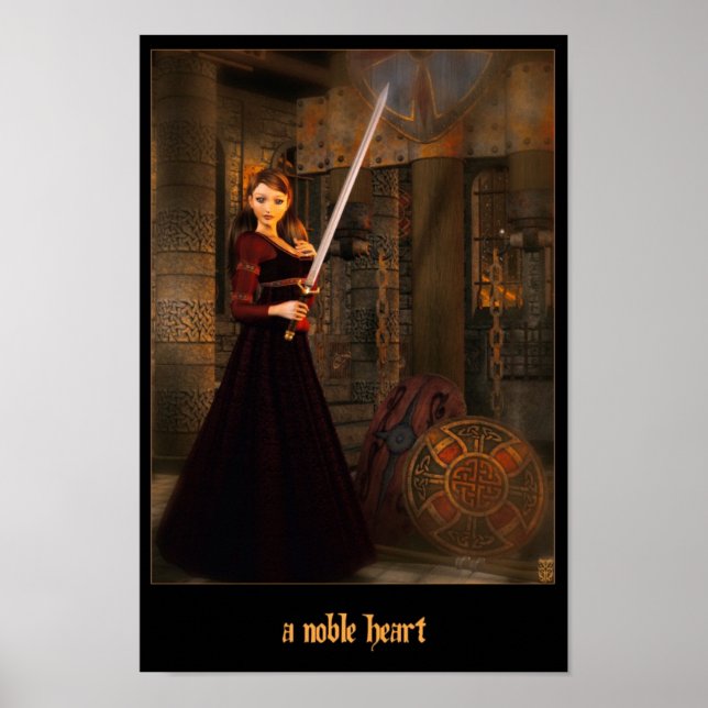 Ein edles Herz Poster (Vorne)
