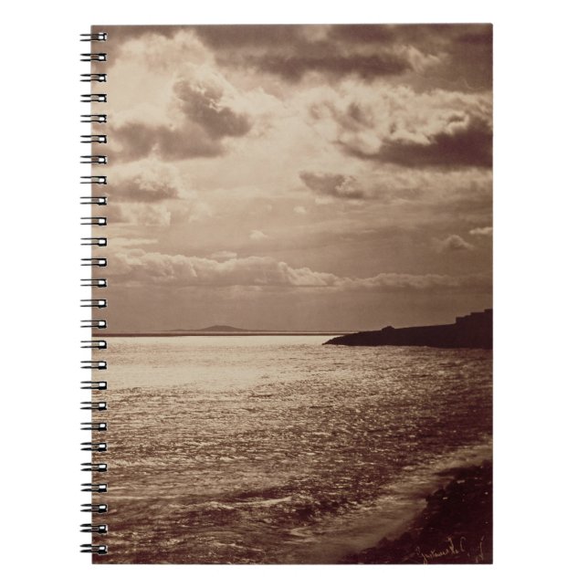 Ein Effekt des Sun, Normandie c.1857 (Sepia-Foto Notizblock (Vorderseite)