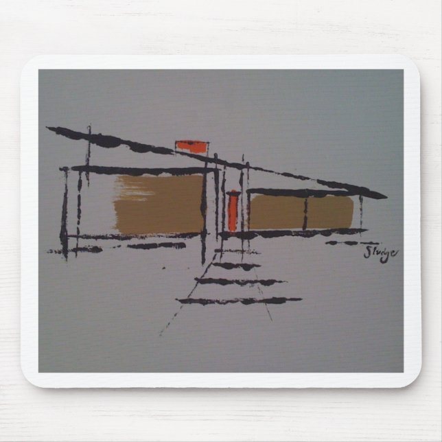 Ein Eichler Zuhause auf einer T #1 Mousepad (Vorne)