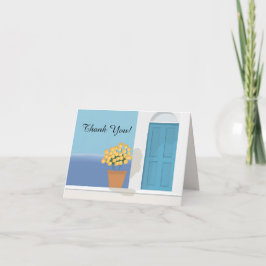 EIN EINFACHER AUFSCHLAG DANKEN SIE KARTE