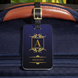 Ein einfacher, personalisierter und einzigartiger  gepäckanhänger