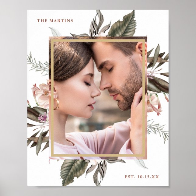 Ein einfaches botanisches Foto Poster (Vorne)