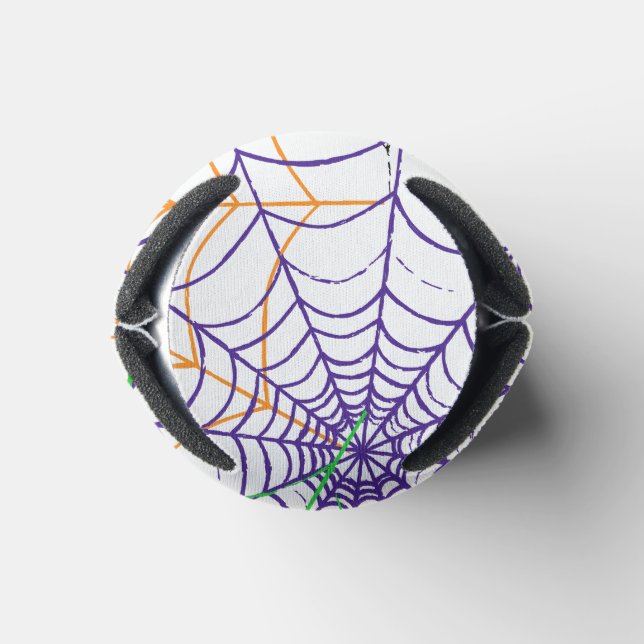 Ein einfaches Halloween-Webmuster Dosenkühler (Unterseite)