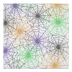 Ein einfaches Halloween-Webmuster Poster