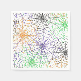 Ein einfaches Halloween-Webmuster Serviette