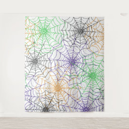 Ein einfaches Halloween-Webmuster Wandteppich