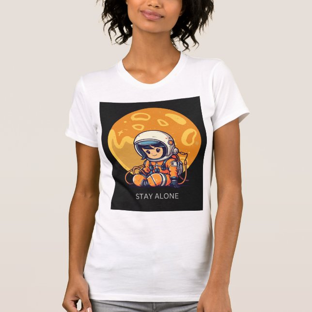 ein einfaches Kleidungsstück T-Shirt (Vorderseite)