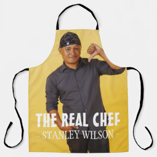 Ein einfaches personalisiertes Geburtstagsgeschenk Schürze