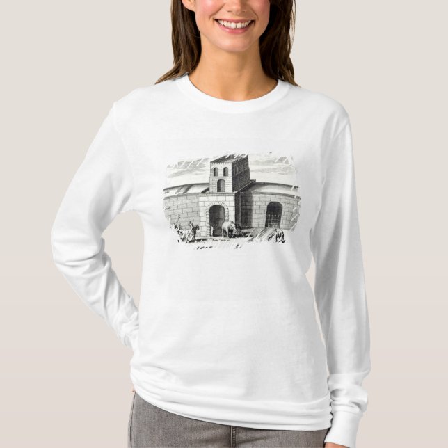 Ein Eingang in der Chinesischen Mauer T-Shirt (Vorderseite)