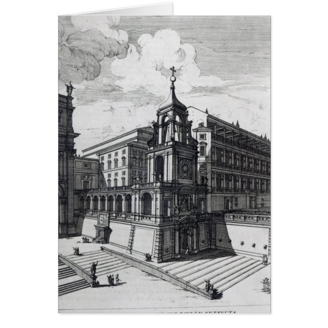 Ein Eingang zum Vatikan, 1696 (Vorne)