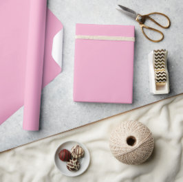 Ein einheitlicher, weicher rosa Hintergrund Geschenkpapier