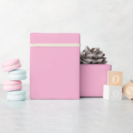Ein einheitlicher, weicher rosa Hintergrund Geschenkpapier
