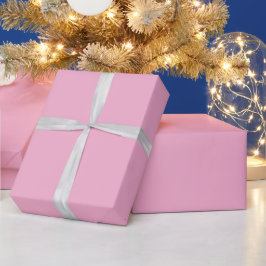 Ein einheitlicher, weicher rosa Hintergrund Geschenkpapier
