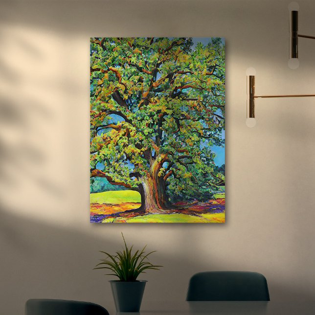 Ein einsamer Baum Leinwanddruck (Von Creator hochgeladen)