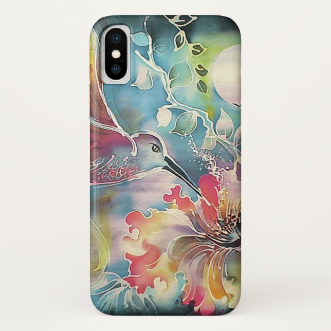 Ein einzelner Kolibri Case-Mate iPhone Hülle (Rückseite)