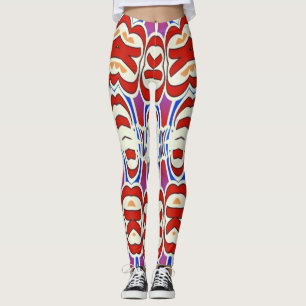 Ein einzigartiger mehrfarbiger Klassiker "Ratti_Cr Leggings