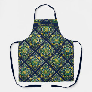 💛 💚 💙 ein einzigartiges Azulejo Masterpiece Schürze