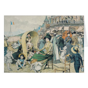Ein eleganter Strand, 1887