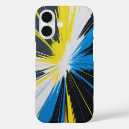 Ein elegantes und feines Abstrakt iPhone 16 Hülle