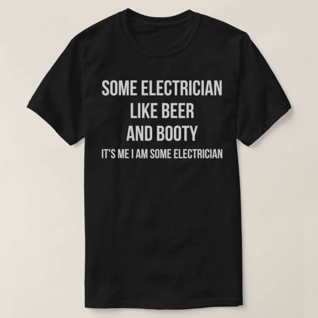ein Elektriker T-Shirt (Design vorne)