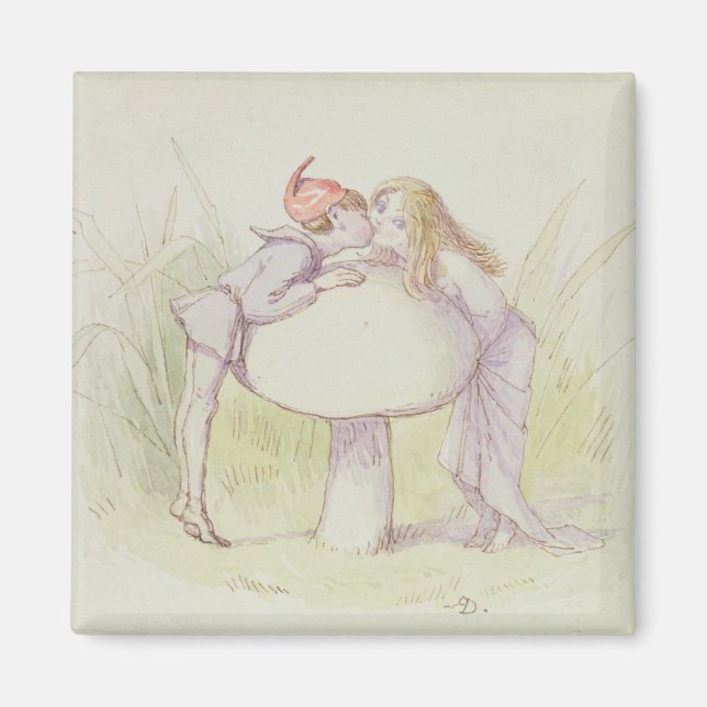 Ein Elf und eine Fairy Magnet (Vorne)