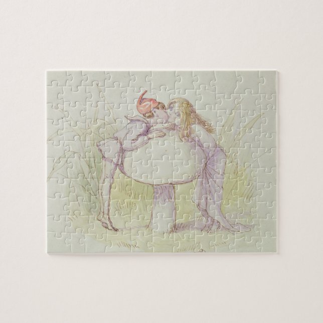 Ein Elf und eine Fee Puzzle (Horizontal)