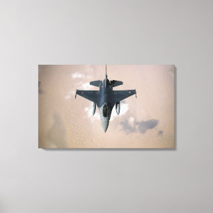 Ein Emirati F-16 Leinwanddruck
