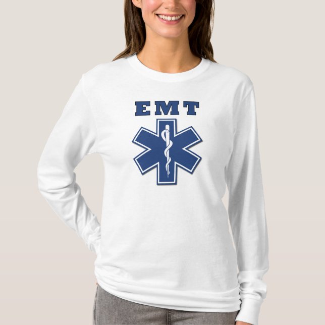 Ein EMT Stern des Lebens T-Shirt (Vorderseite)