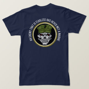 EIN ENEMIE, DAS ANGST T - Shirt IST