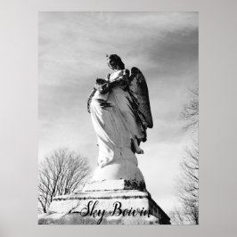 "Ein Engel, der dich Zuhause trägt" Poster