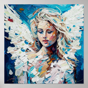 Ein Engel der Harmonie, ein Beschützer des Frieden Poster