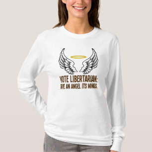 Ein Engel erhält seine Flügel, wenn ein Liberali T-Shirt
