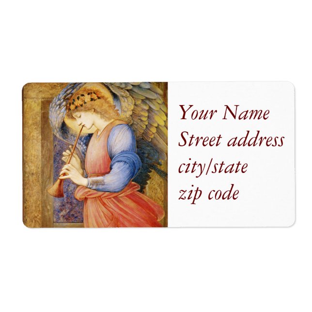 Ein Engel spielt Flageolet (Vorne)