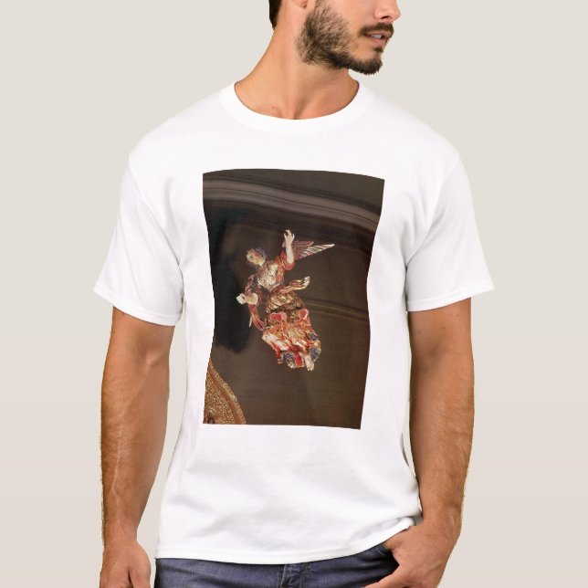 Ein Engel über dem Altarpiece T-Shirt (Vorderseite)