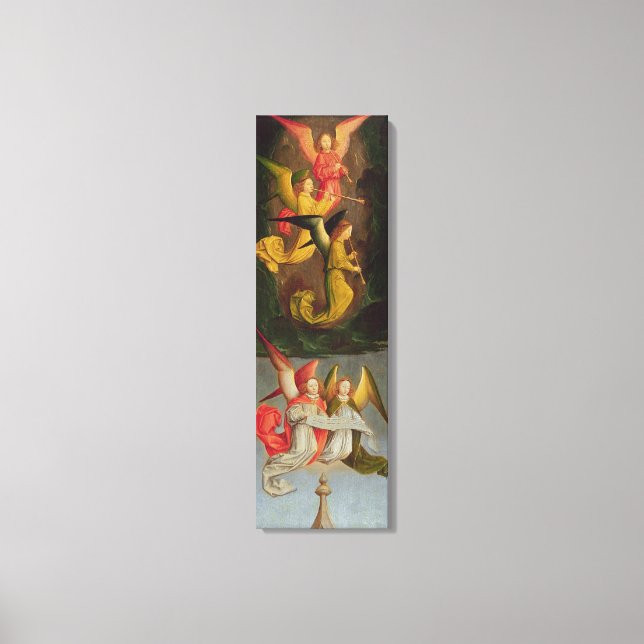 Ein Engelchor von 1459 Leinwanddruck (Vorderseite)