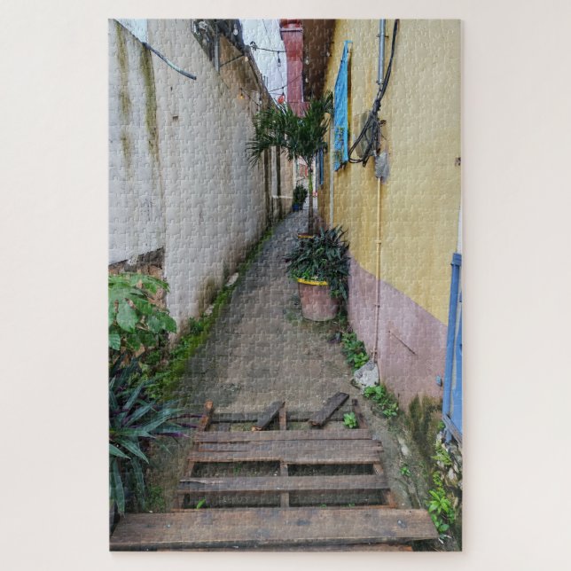 Ein enger Gehweg Puzzle (Vertikal)