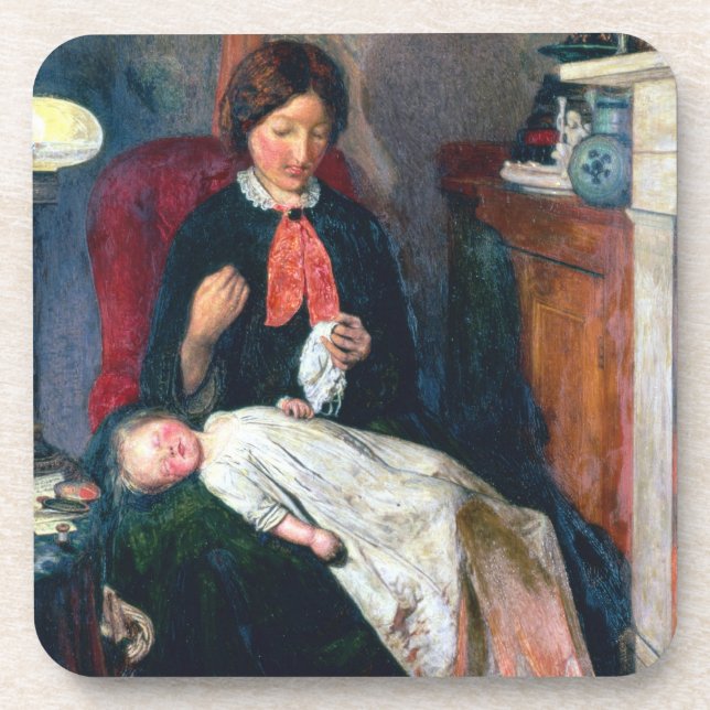 Ein englischer Kamin von 1854-5 Untersetzer (Vorderseite)