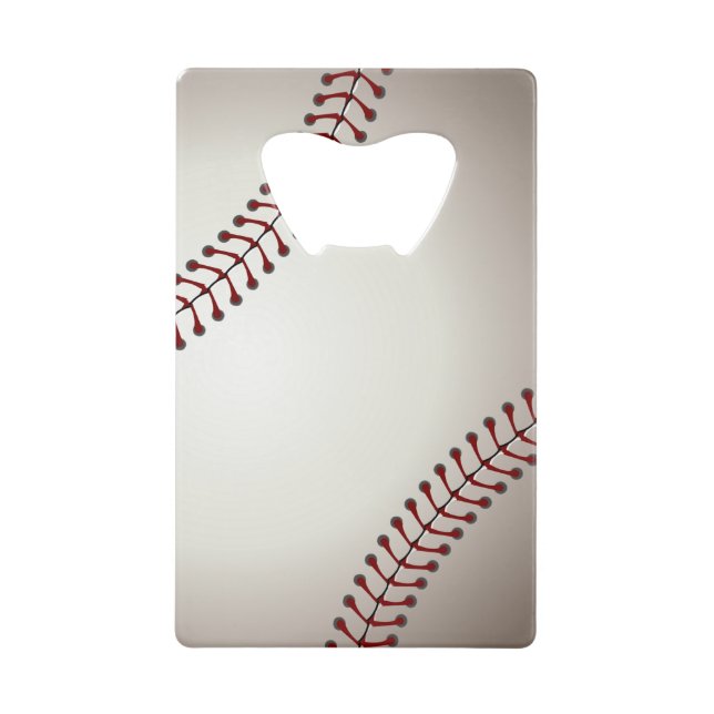 Ein Entwurf eines Soft Ball oder einer Base Geldbeutel Flaschenöffner (Vorderseite)