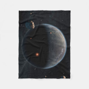 Ein erdähnlicher Planet, reich an Kohlenstoff und Fleecedecke