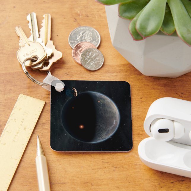 Ein erdähnlicher Planet, reich an Kohlenstoff und  Schlüsselanhänger (Schreibtisch)