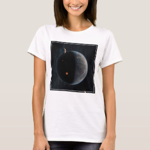 Ein erdähnlicher Planet, reich an Kohlenstoff und T-Shirt