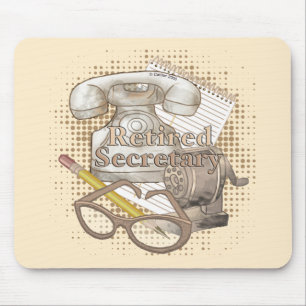 Ein ermatter Sekretär Mousepad