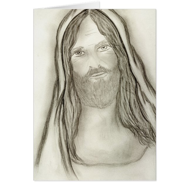 Ein ernster Jesus (Vorne)